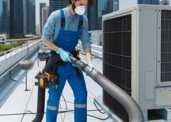 AC duct cleaning in Dubai